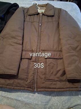 Alpine Brown Men's Quilted Puffer Jacket